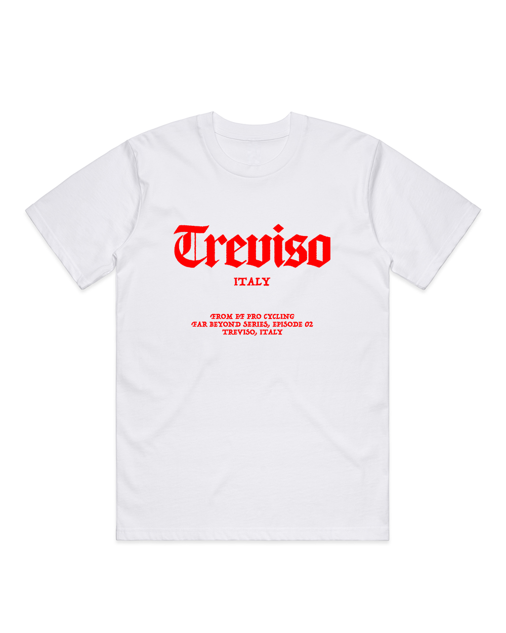 Far Beyond: Treviso White T-Shirt.