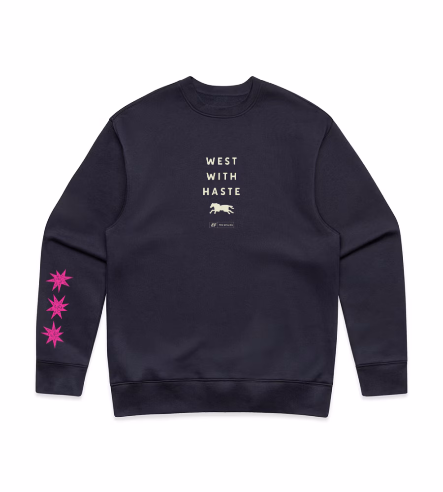 A - Pony Express 26 West With Haste_Crewneck