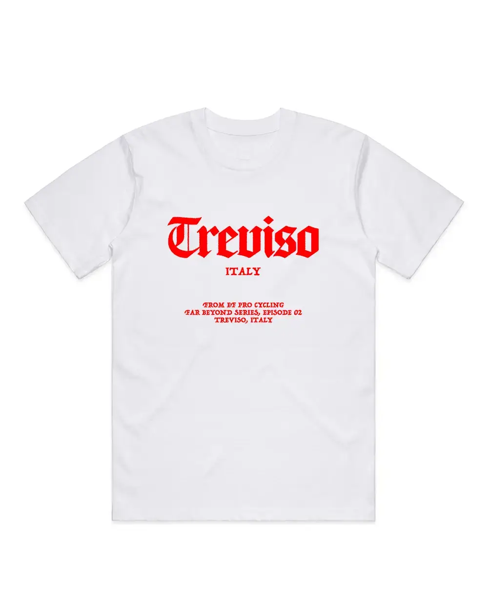 Far Beyond: Treviso White T-Shirt.