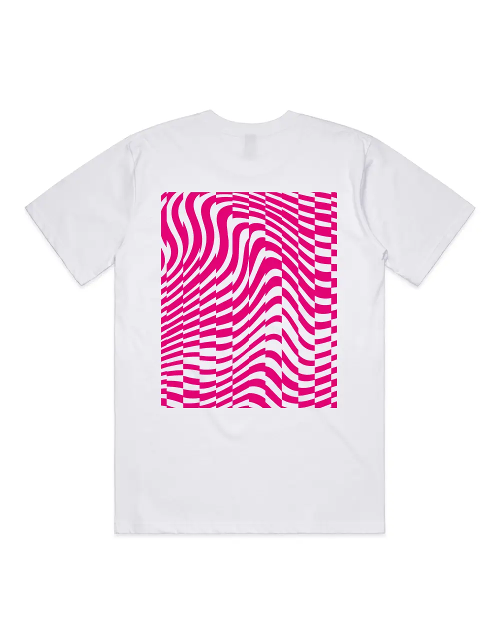 Pink Twisted Tracks T-Shirt.