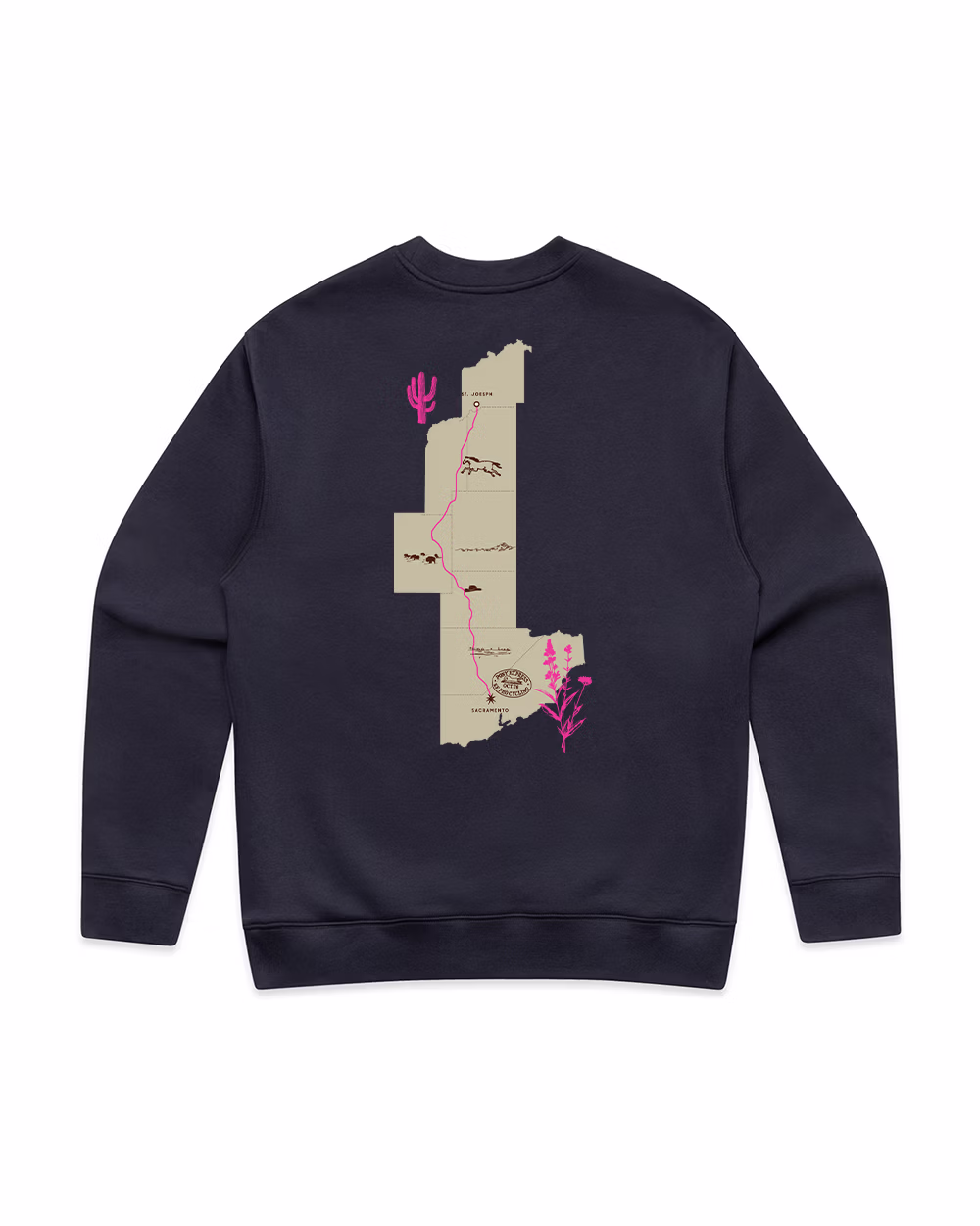 West With Haste Sweatshirt